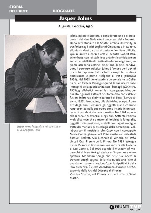 Biografia di Jasper Johns