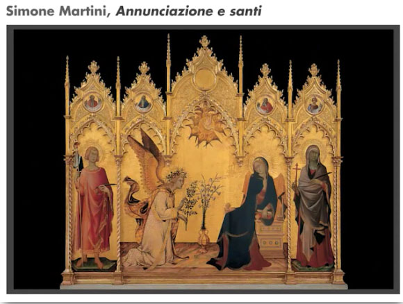 Dentro l'opera: Annunciazione e santi (Simone Martini)