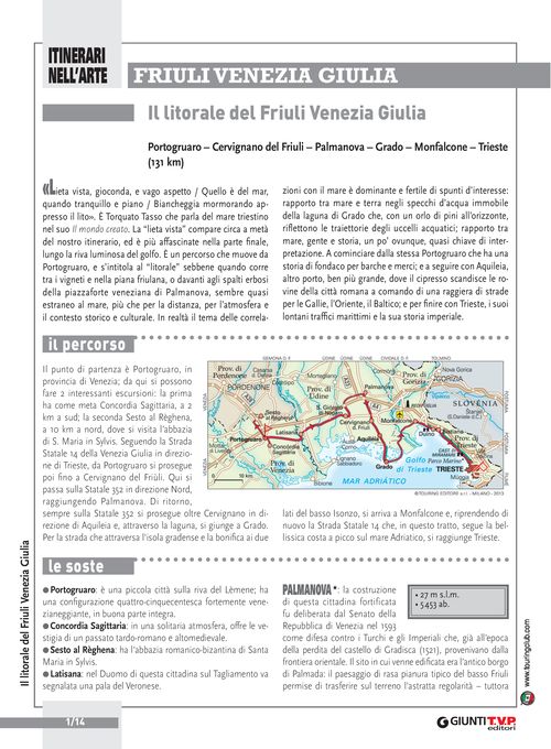 Itinerari nell'arte: Friuli Venezia Giulia