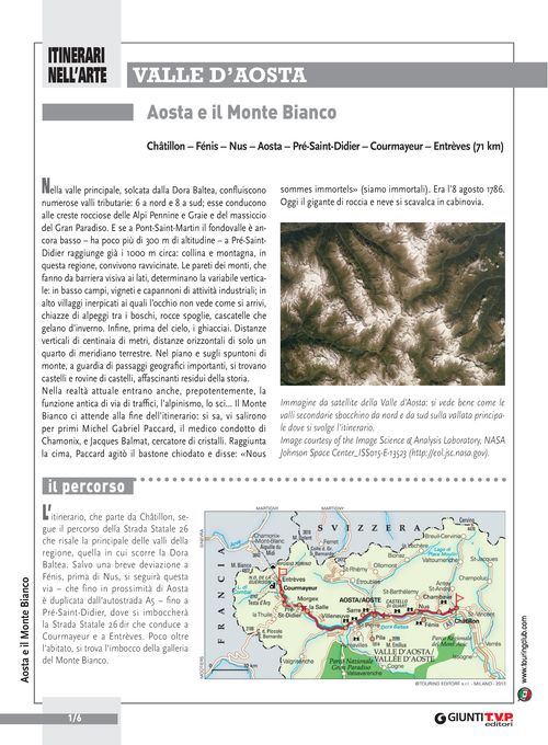 Itinerari nell'arte: Valle d'Aosta