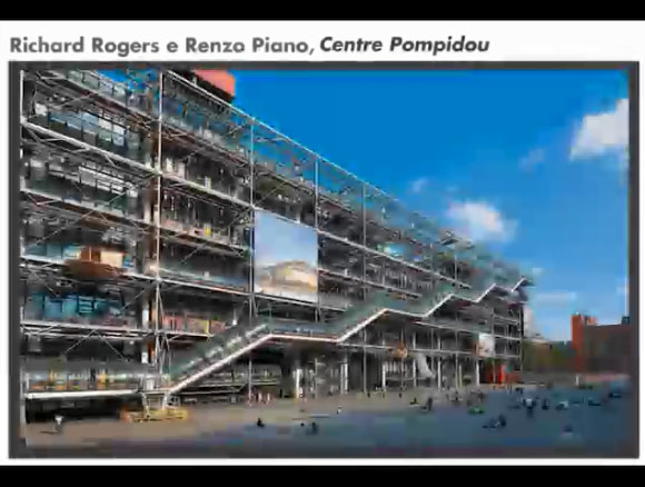 Dentro l'opera: Centre Pompidou (R. Rogers, R. Piano)