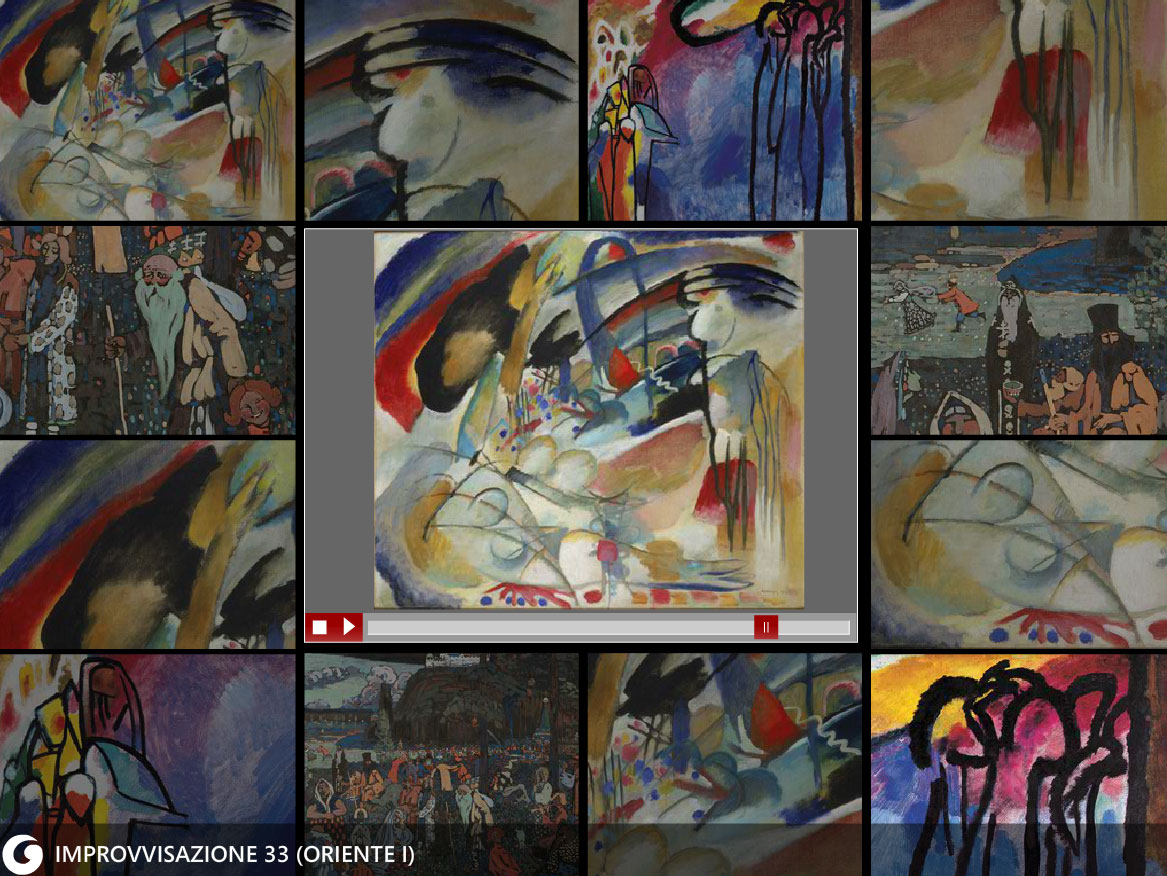 Presentazione dell'opera: Improvvisazione 33 - Oriente I (V. Kandinskij)