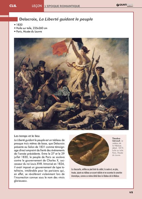 Leçon - Delacroix, La Liberté guidant le peuple
