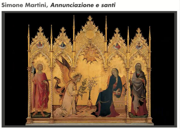 Dentro l'opera: Annunciazione e santi (Simone Martini)