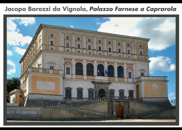 Dentro l'opera: Palazzo Farnese a Caprarola (J. Barozzi da Vignola)