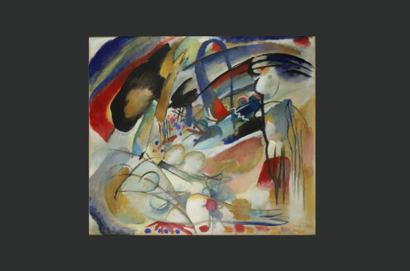 Dentro l'opera: Improvvisazione 33 - Oriente I (V. Kandinskij)