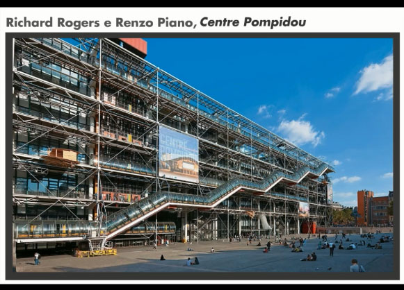Dentro l'opera: Centre Pompidou (R. Rogers, R. Piano)