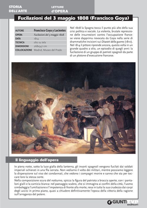 Fucilazioni del 3 maggio 1808 (Francisco Goya Y Lucientes)