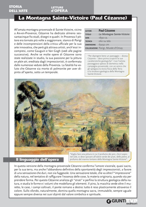 La Montagna Sainte Victoire (Paul Cézanne)