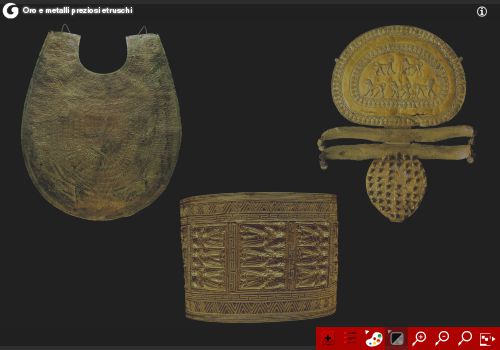 Oro e metalli preziosi etruschi