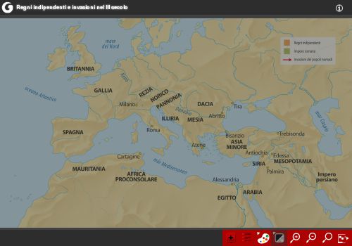 Regni indipendenti e invasioni nel III secolo
