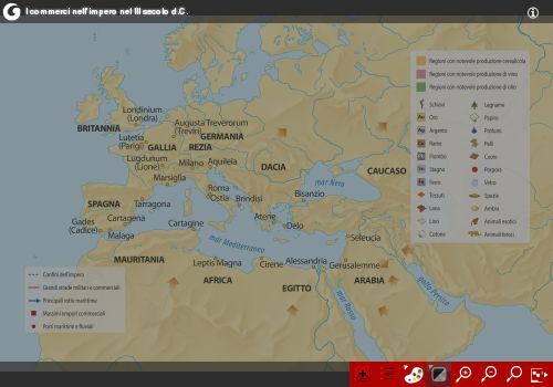I commerci dell'impero nel III secolo d.C.