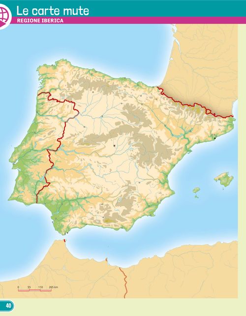 Regione Iberica: carta muta
