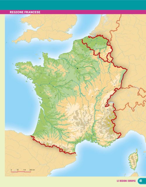 Regione Francese: carta muta