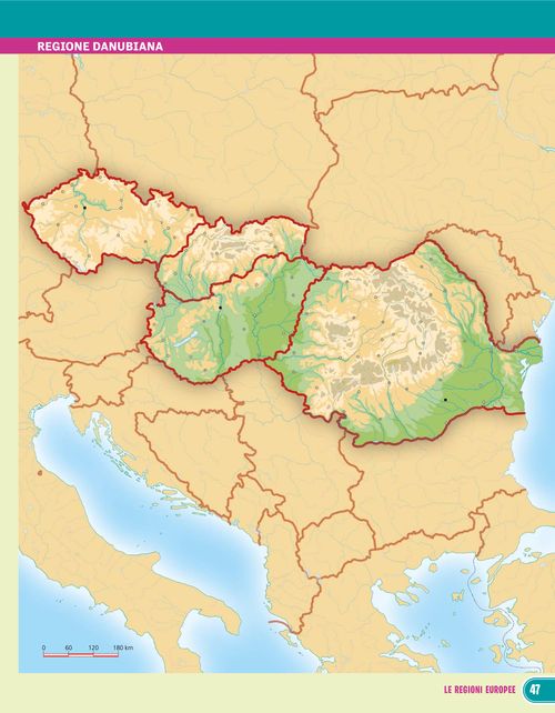 Regione Danubiana: carta muta