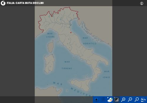 Clima in Italia: carta interattiva