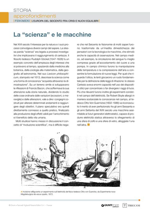 La “scienza” e le macchine