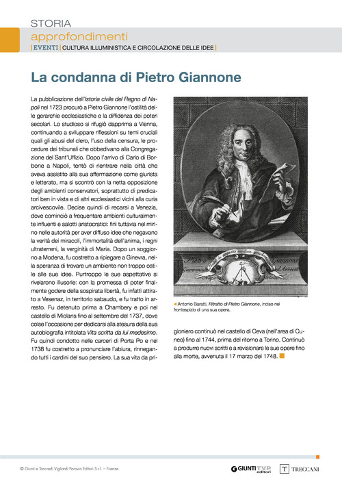 La condanna di Pietro Giannone