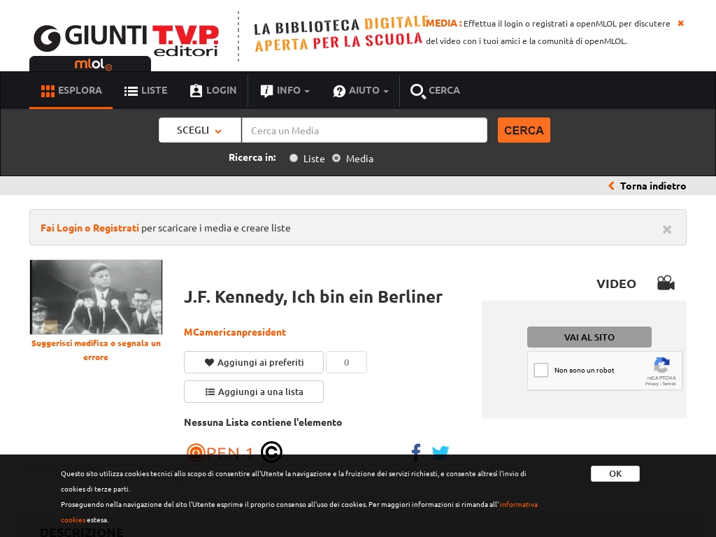 J.F. Kennedy, Ich bin ein Berliner