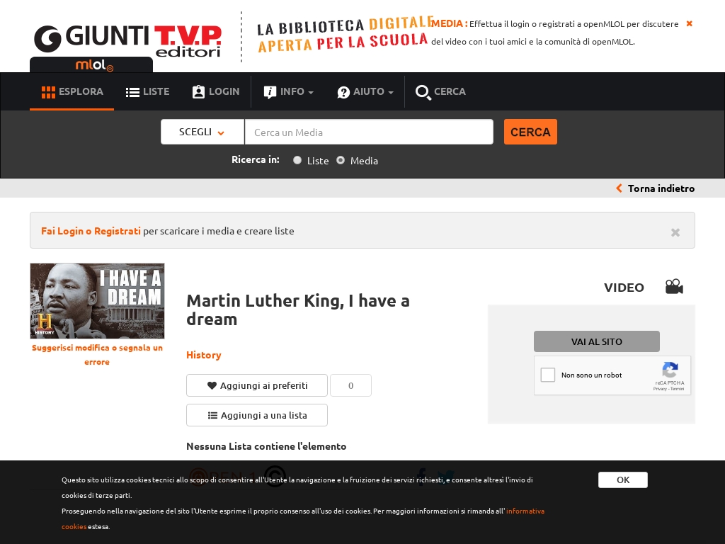 Martin Luther King, I have a dream