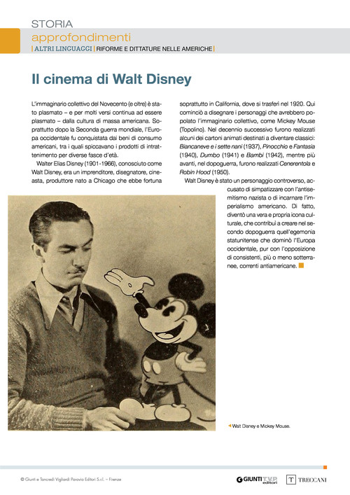Il cinema di Walt Disney