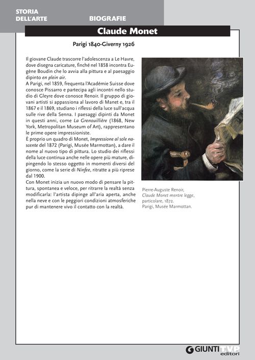 Biografia di Claude Monet