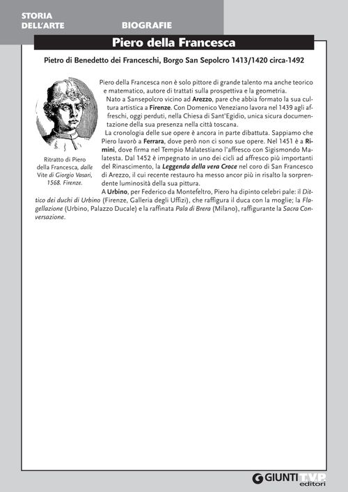Biografia di Piero della Francesca