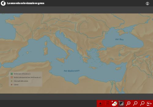 La seconda colonizzazione greca