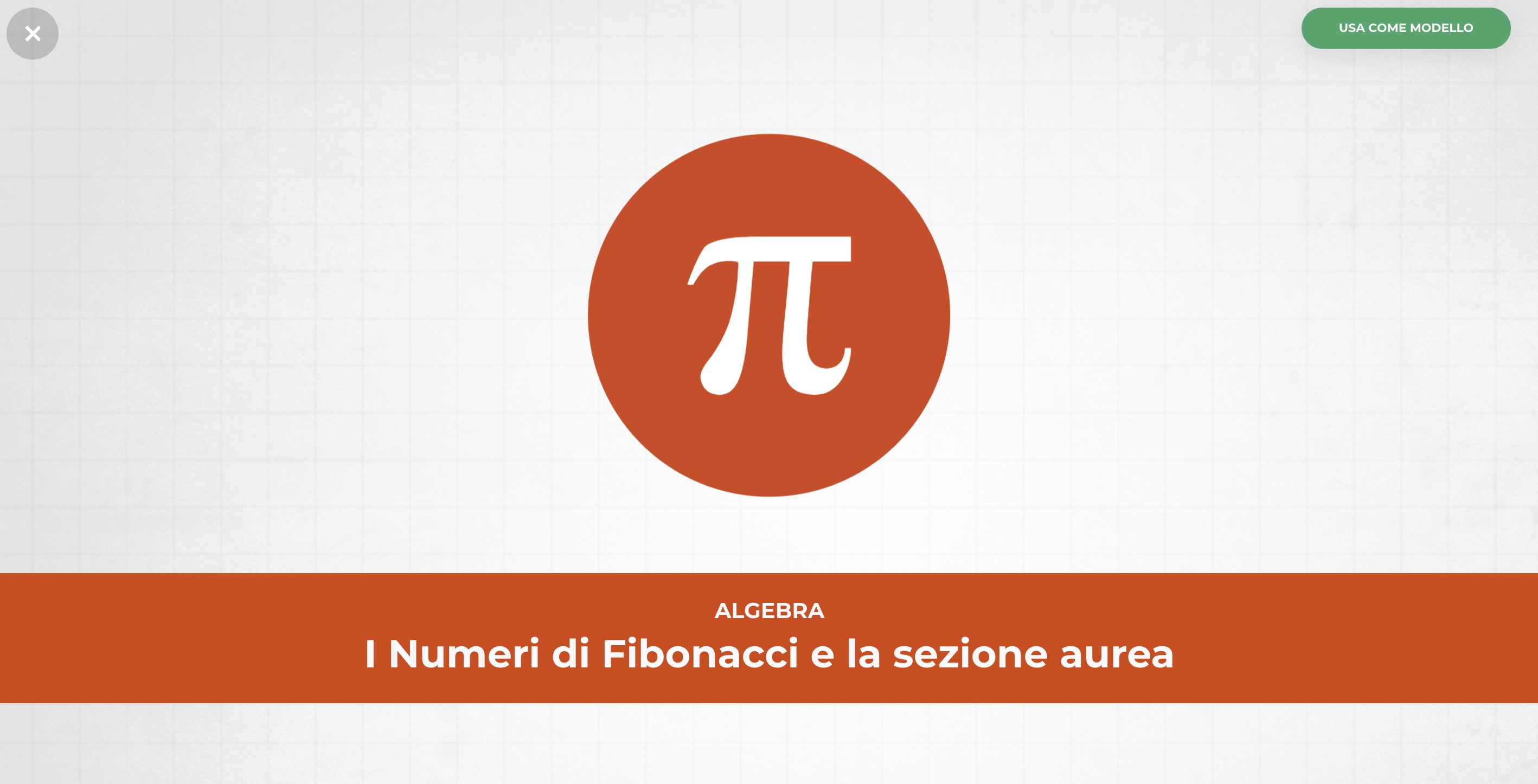 I numeri di Fibonacci e la Sezione aurea