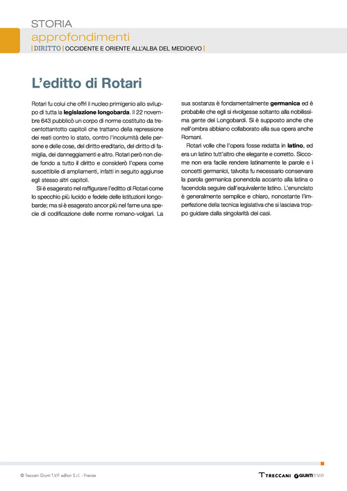 L’editto di Rotari