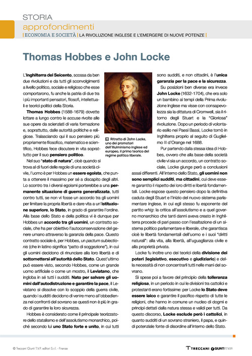 Thomas Hobbes e John Locke