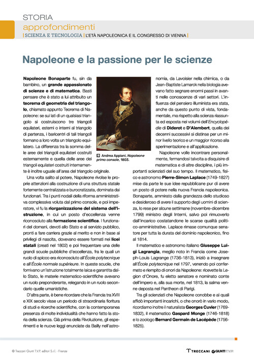 Napoleone e la passione per le scienze