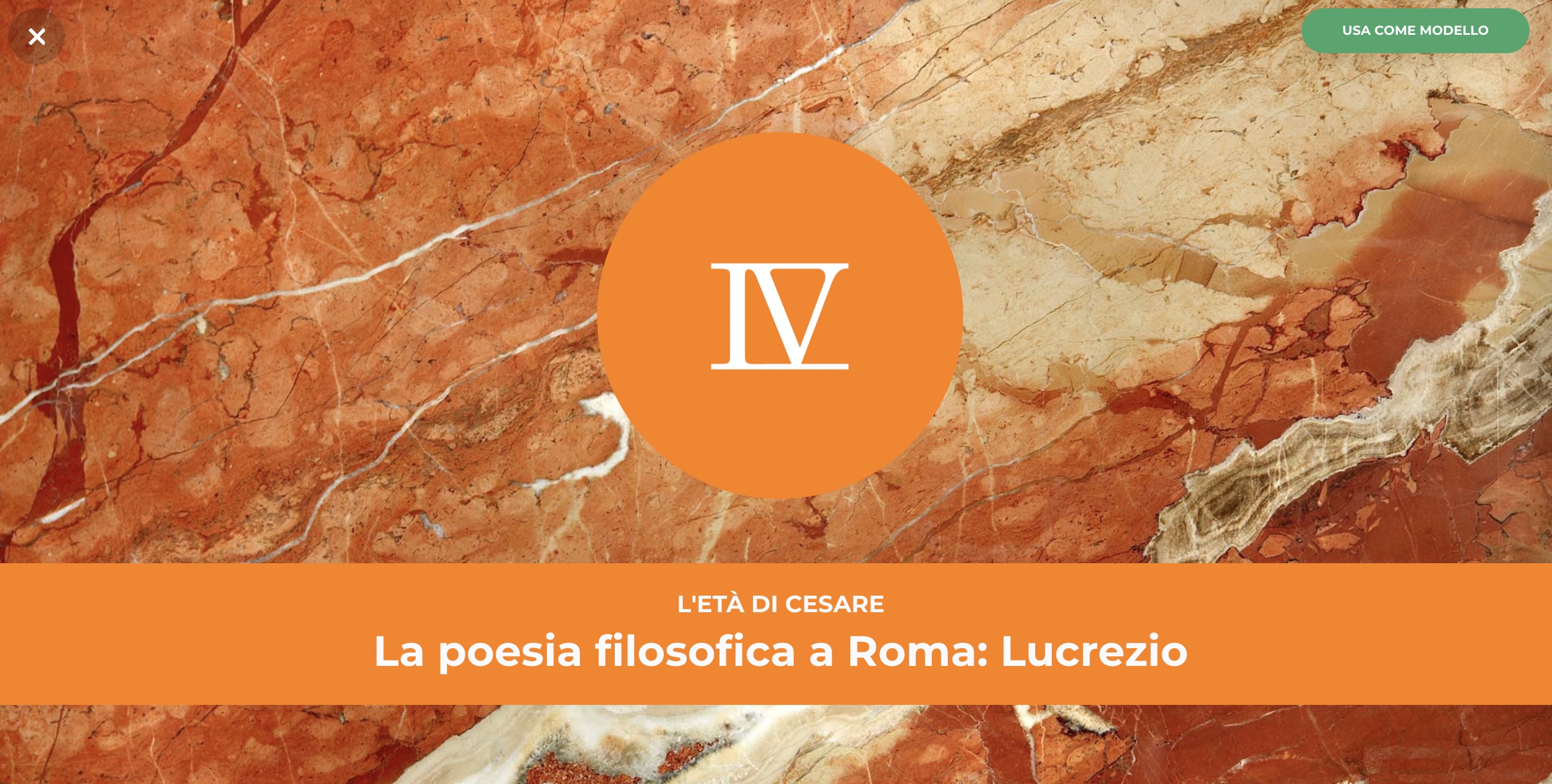 La poesia filosofica a Roma: Lucrezio
