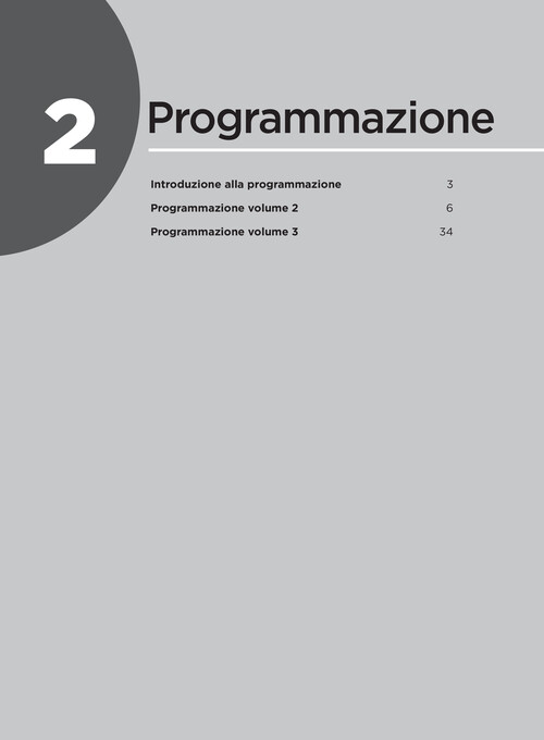 Programmazione - volumi 2-3